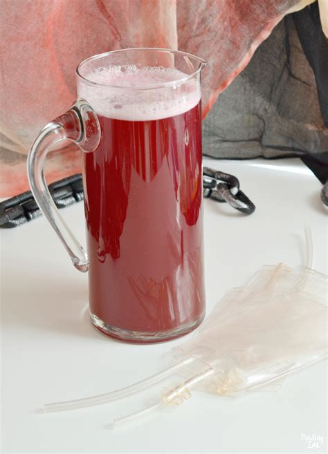 fake blood bag drink recipe